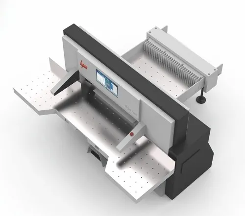 Máquina cortadora longitudinal de papel de copia automática con control de programa de una sola hoja Guillotina cortadora