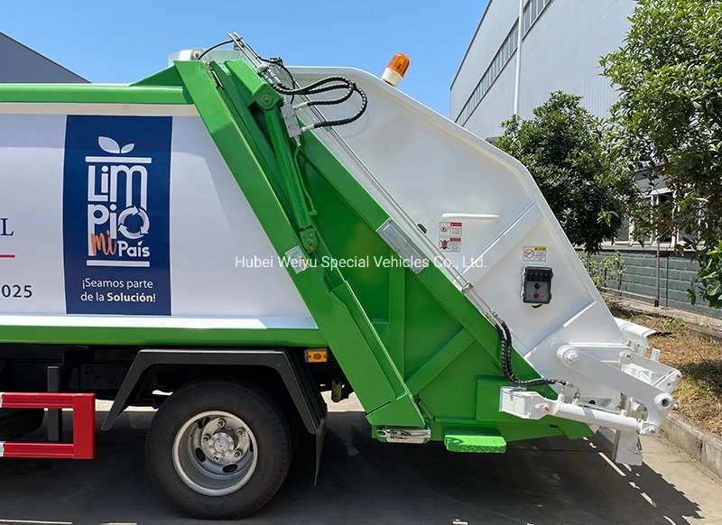 Chengli Factory Price 5 Cbm Compactor Garbage Truck Sanitation Waste Collection Truck