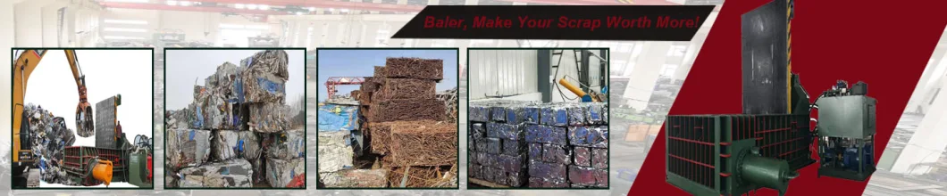 Metal Baler Scrap Aluminum Steel Copper Hydraulic Balers Machine Metal Recycling Machine Scrap Metal Press Machine